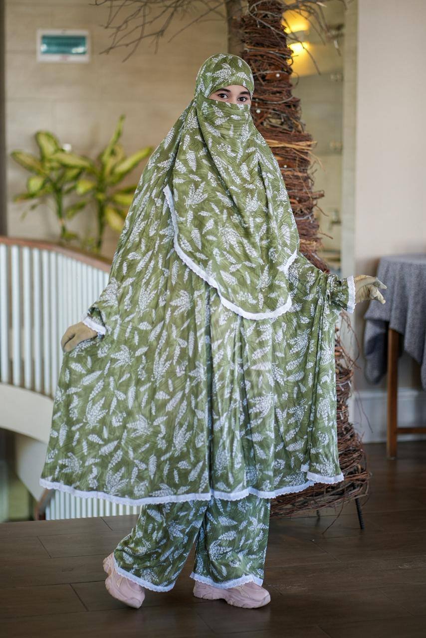 Khimar Plazu Set- AS102